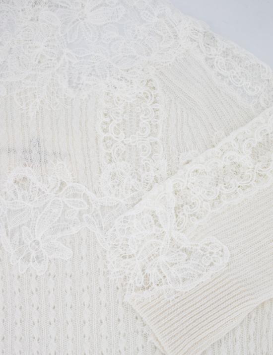 25FW 에르마노 설비노 반팔 티셔츠 D455L728APONN 10602 SNOW WHITE OFF WHITE - ERMANNO SCERVINO