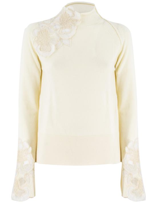 25FW 에르마노 설비노 긴팔 티셔츠 D455M338APHOL 10602 SNOW WHITE OFF WHITE