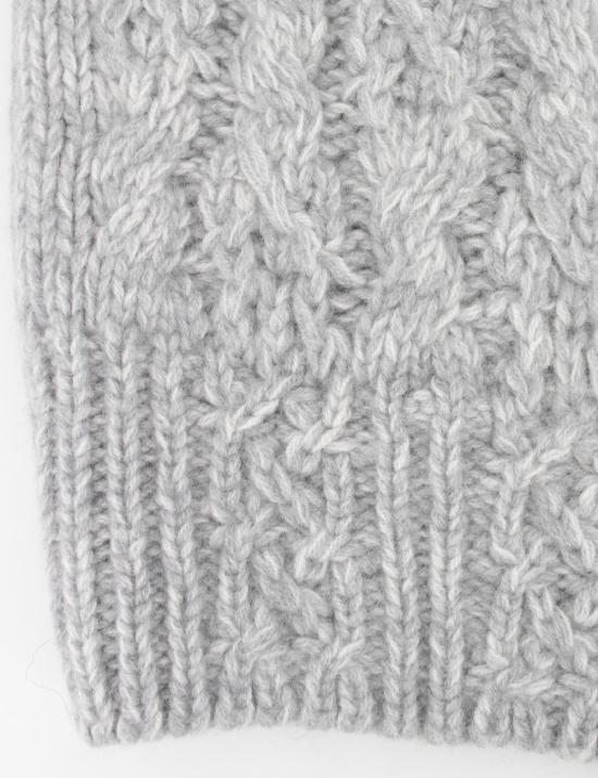 25FW 에르마노 설비노 긴팔 티셔츠 D455M705ERBXK D4526 NORV WS NER RIC GRIGIO - ERMANNO SCERVINO