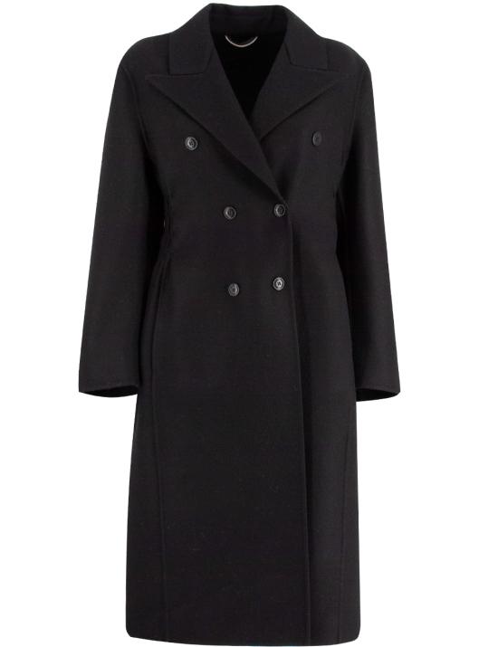 25FW 에르마노 설비노 코트 D456D316RHNG 95708 BLACK