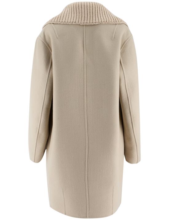 25FW 에르마노 설비노 코트 D456D334CMHNG 41107 OYSTER GRAY CORDA - ERMANNO SCERVINO