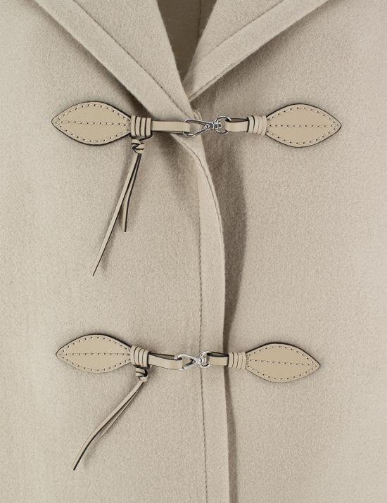 25FW 에르마노 설비노 코트 D456D334CMHNG 41107 OYSTER GRAY CORDA - ERMANNO SCERVINO