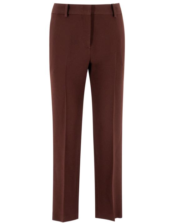 25FW 에르마노 설비노 스트레이트 팬츠 D456P700ILM 91420 DEEP MAHOGANY VINO