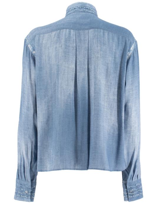 25SS 에르마노 설비노 긴팔 티셔츠 D462K347EMY S4217 ST JEANS - ERMANNO SCERVINO