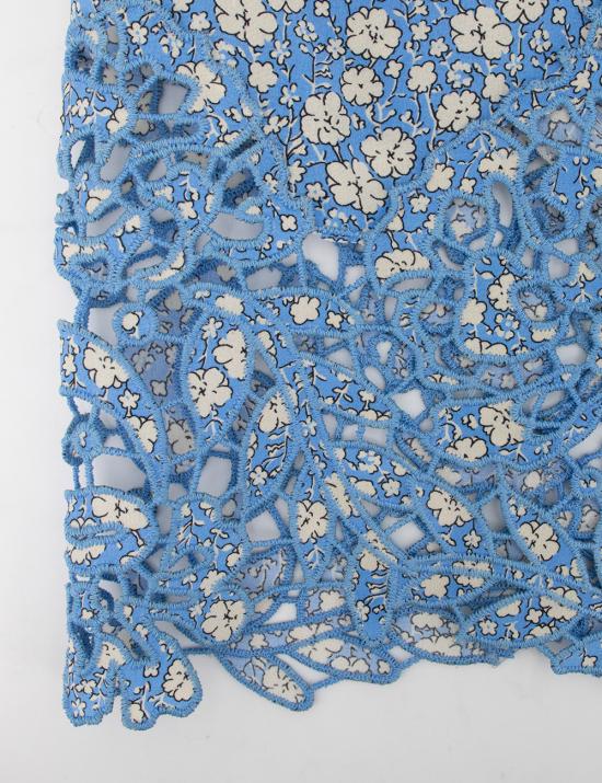 25SS 에르마노 설비노 긴팔 티셔츠 D462K356OYQ S4624 ST MICROFIORE BEIGE CELEST - ERMANNO SCERVINO