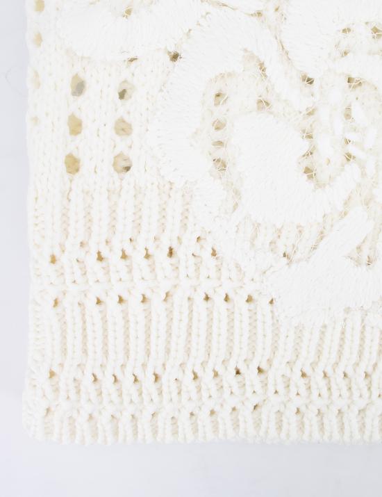 25SS 에르마노 설비노 민소매 티셔츠 D465L340APVAW 14800 BLANC DE BLANC OFF WHITE - ERMANNO SCERVINO