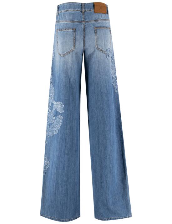 25SS 에르마노 설비노 데님 팬츠 D467P367APFRQ 94037 BRIGHT COBALT - ERMANNO SCERVINO