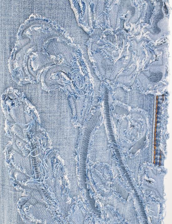 25SS 에르마노 설비노 데님 팬츠 D467P367APFRQ 94037 BRIGHT COBALT - ERMANNO SCERVINO