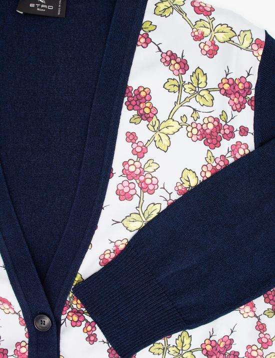 24FW 에트로 가디건 11664 9202 200 BLU - ETRO