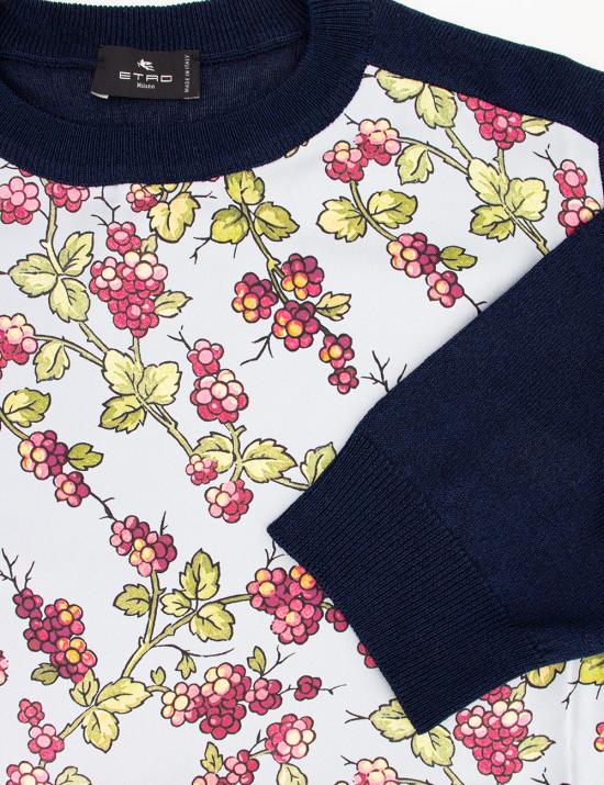 24FW 에트로 반팔 티셔츠 11933 9202 200 BLU - ETRO