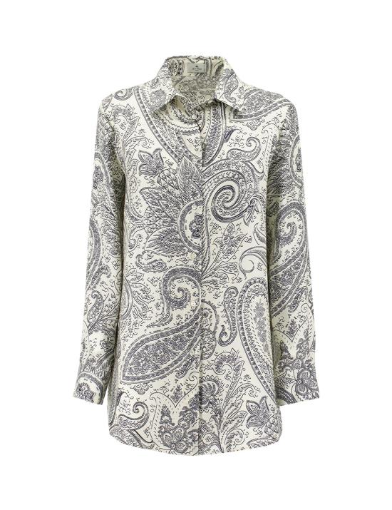  에트로 긴팔 티셔츠 12400 4246 990 WHITE