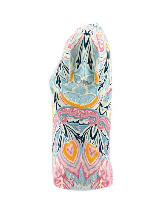  에트로 반팔 티셔츠 19657 9784 260 BLUE - ETRO