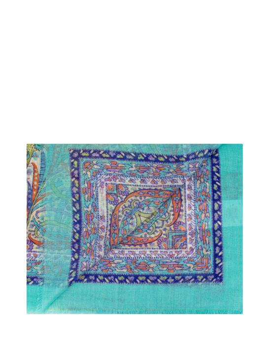  에트로 머플러/스카프 WAYA0001 AV254 X0800 PRINT ON WHITE BASE - ETRO