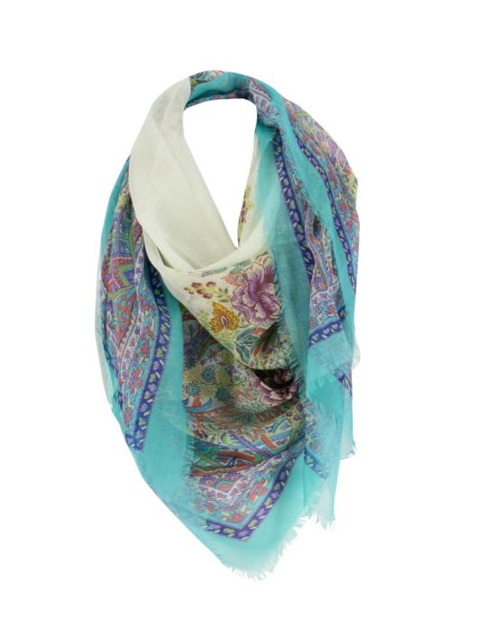  에트로 머플러/스카프 WAYA0001 AV254 X0800 PRINT ON WHITE BASE - ETRO