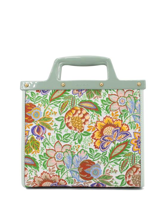  에트로 토트백 WP1D0002 AT198 S9800 MULTICOLOUR ON WHITE BASE - ETRO