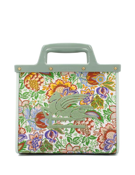  에트로 토트백 WP1D0002 AT198 S9800 MULTICOLOUR ON WHITE BASE