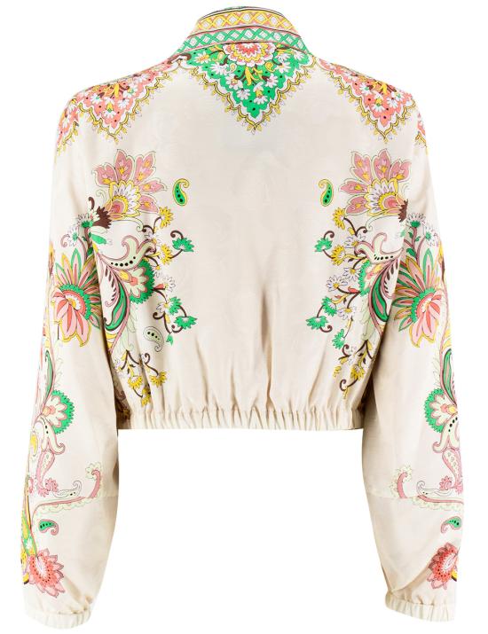 25SS 에트로 가디건 WRBA0042 99SPD83 X0802 PRINT ON WHITE BASE - ETRO