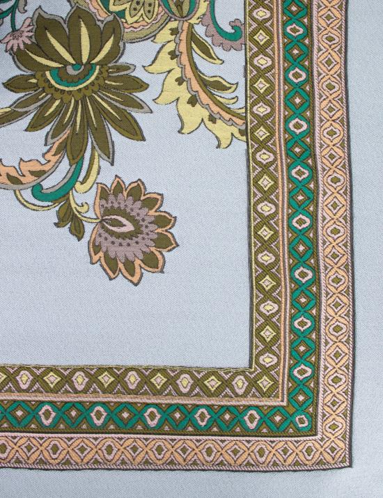 25SS 에트로 케이프 WRBD0004 AQ128 X0885 PRINT ON BLUE BASE - ETRO