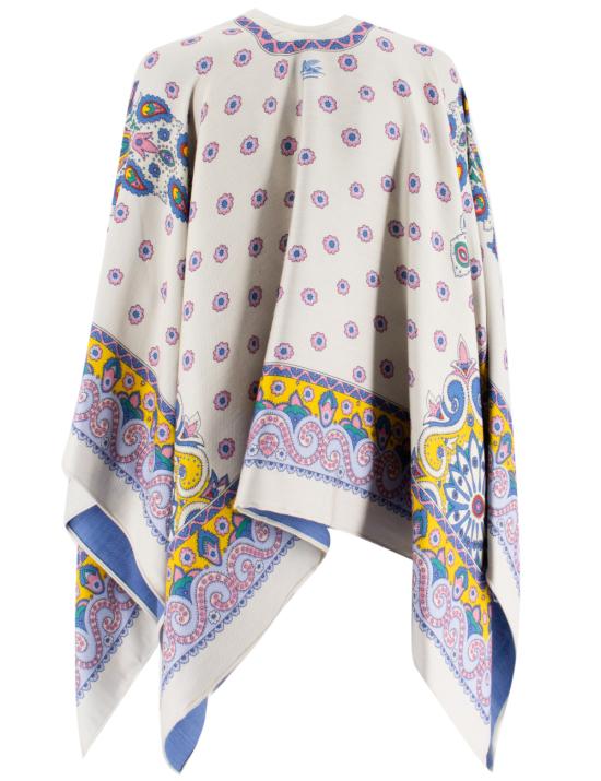 25SS 에트로 케이프 WRBD0004 AV598 X0800 PRINT ON WHITE BASE - ETRO