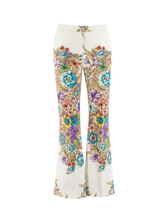  에트로 스트레이트 팬츠 WREA0011 99SAE85 X0800 PRINT ON WHITE BASE