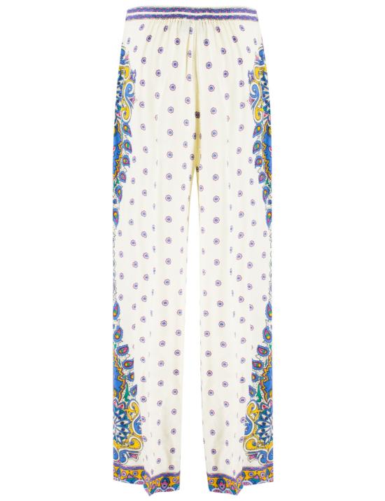 25SS 에트로 스트레이트 팬츠 WREA0014 AQ115 X0800 PRINT ON WHITE BASE - ETRO