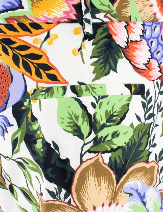  에트로 스트레이트 팬츠 WREA0016 99SP520 X0800 PRINT ON WHITE BASE - ETRO