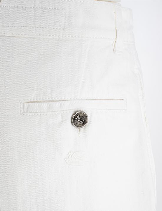  에트로 숏팬츠 WREB0005 AC169 W0111 WHITE - ETRO