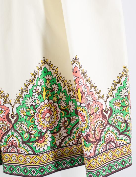 25SS 에트로 숏팬츠 WRFA0112 99SP5B8 X0802 PRINT ON WHITE BASE - ETRO