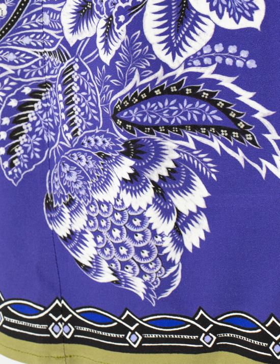  에트로 스트레이트 팬츠 WRHA0070 AK014 X0883 PRINT ON BLUE BASE - ETRO