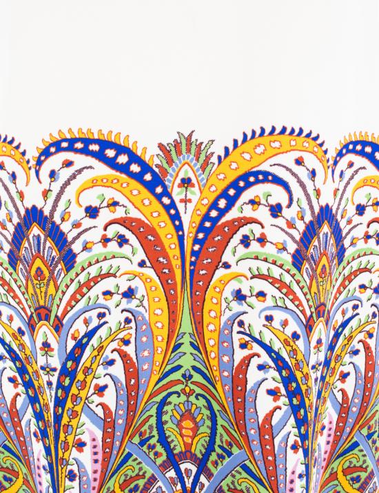  에트로 반팔 티셔츠 WRHA0070 AK029 X0800 PRINT ON WHITE BASE - ETRO