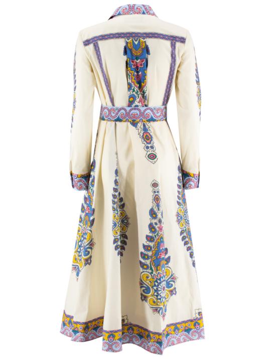 25SS 에트로 스트레이트 팬츠 WRHA0195 AV622 X0800 PRINT ON WHITE BASE - ETRO