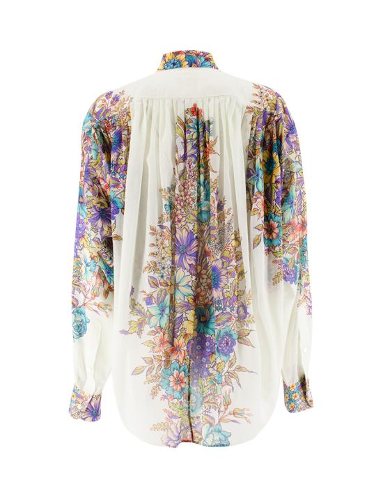  에트로 긴팔 티셔츠 WRIA0006 99SA580 X0800 PRINT ON WHITE BASE - ETRO