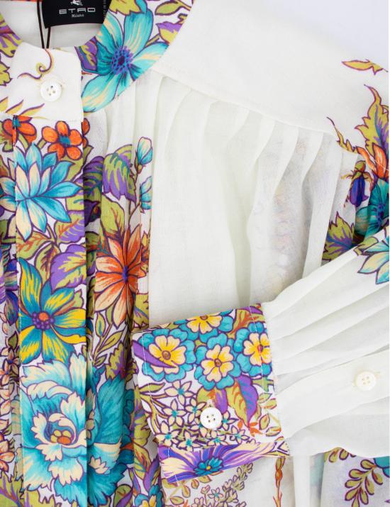  에트로 긴팔 티셔츠 WRIA0006 99SA580 X0800 PRINT ON WHITE BASE - ETRO