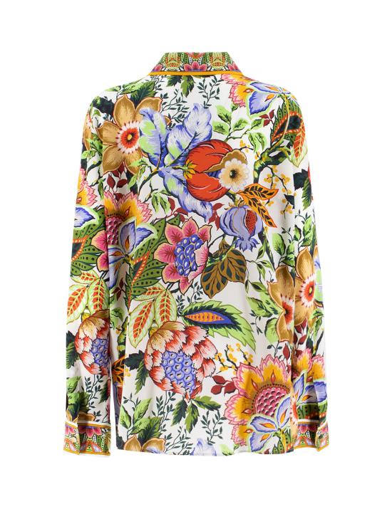  에트로 긴팔 티셔츠 WRIA0013 AK028 X0800 PRINT ON WHITE BASE - ETRO