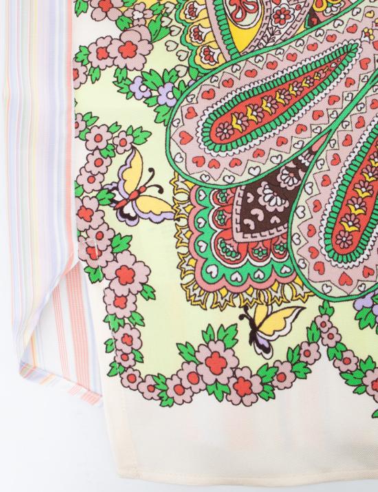 25SS 에트로 긴팔 티셔츠 WRIA0034 99TR574 S9850 MULTICOLOUR ORANGE BASE - ETRO