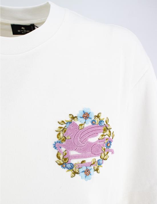  에트로 반팔 티셔츠 WRJB0007 AC036 W0111 WHITE - ETRO