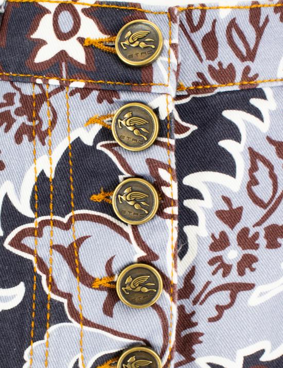 25FW 에트로 데님 팬츠 WRNB0004 AK440 X0884 PRINT ON BLUE BASE - ETRO