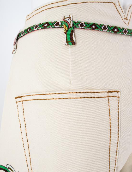 25SS 에트로 데님 팬츠 WRNB0006 AK771 X0802 PRINT ON WHITE BASE - ETRO