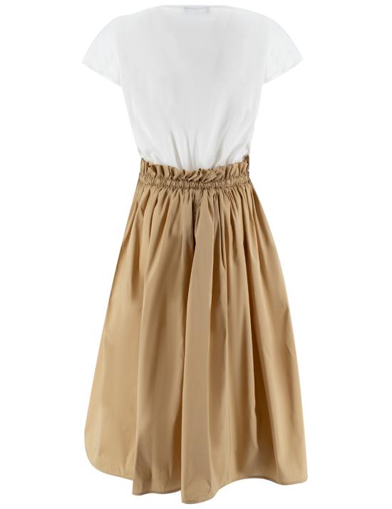 25SS 파비아나 필리피 반팔 티셔츠 ABD275F626L374 VR1 BIANCO OTTICO SABBIA - FABIANA FILIPPI