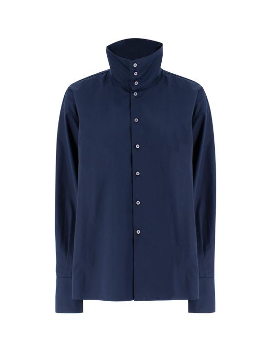  파비아나 필리피 긴팔 티셔츠 CAD264F236D614 5144 BLU NOTTE