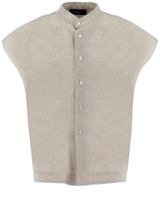 25SS 파비아나 필리피 반팔 티셔츠 CAD275F883L377 1259 GREIGE