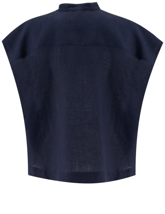 25SS 파비아나 필리피 반팔 티셔츠 CAD275F883L377 5146 BLU NOTTE - FABIANA FILIPPI