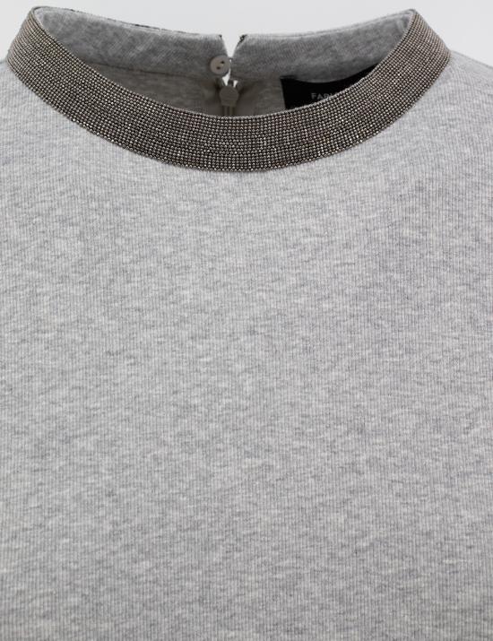 24FW 파비아나 필리피 긴팔 티셔츠 JED213F128H664 VR3 GHIAIA - FABIANA FILIPPI