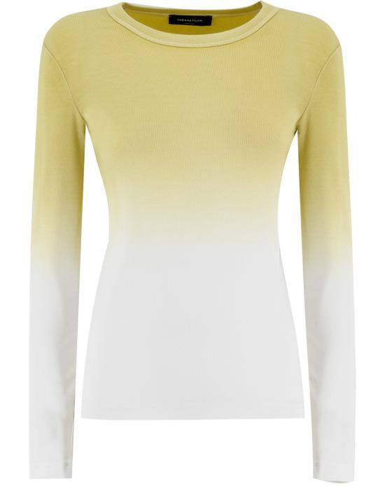 25SS 파비아나 필리피 긴팔 티셔츠 JED265F153L287 VR2 ALOE