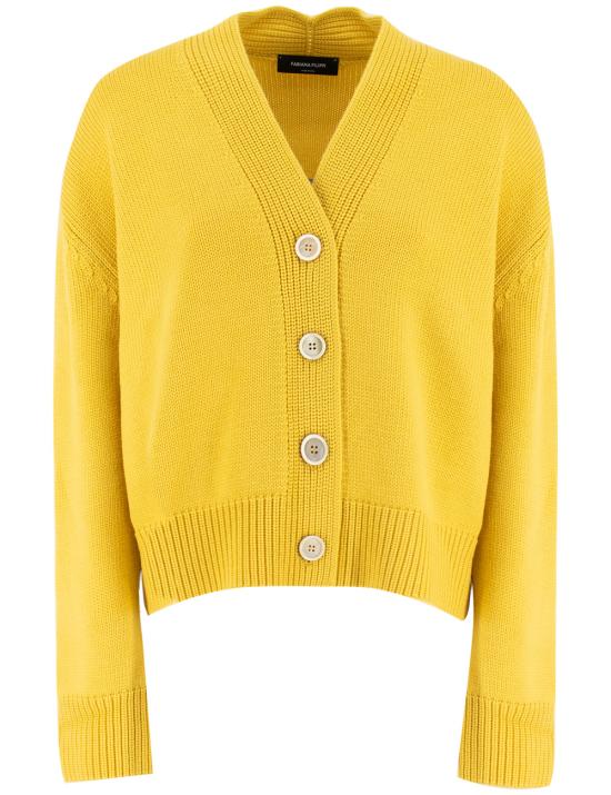 25FW 파비아나 필리피 가디건 MAD214F104D462 774 CURCUMA