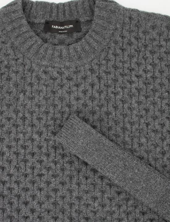 25FW 파비아나 필리피 베스트 MAD214F379N128 8185 PIOMBO - FABIANA FILIPPI