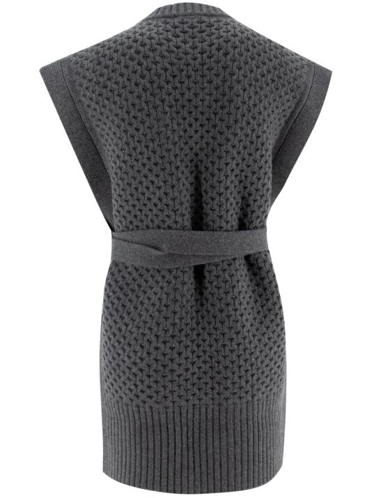 25FW 파비아나 필리피 베스트 MAD214F379N128 8185 PIOMBO - FABIANA FILIPPI