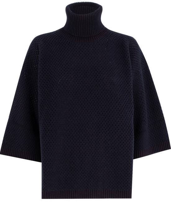 25FW 파비아나 필리피 반팔 티셔츠 MAD214F385I032 5131 BLU INCHIOSTRO