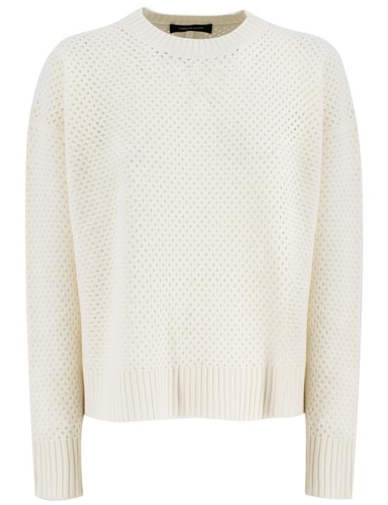 25FW 파비아나 필리피 긴팔 티셔츠 MAD224F526L038 25 RAFIA