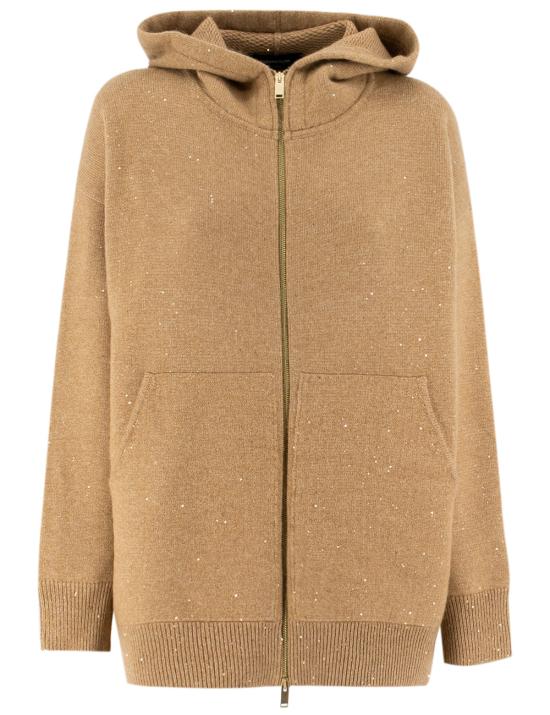 25FW 파비아나 필리피 가디건 MAD224F535L004 1256 CAMMELLO